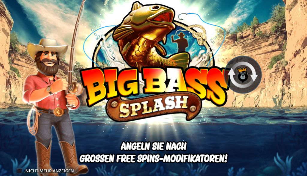 Big Bass Splash-Thema und Design