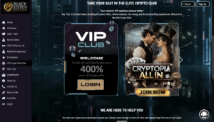 Black Lotus Casino VIP crypto elite club