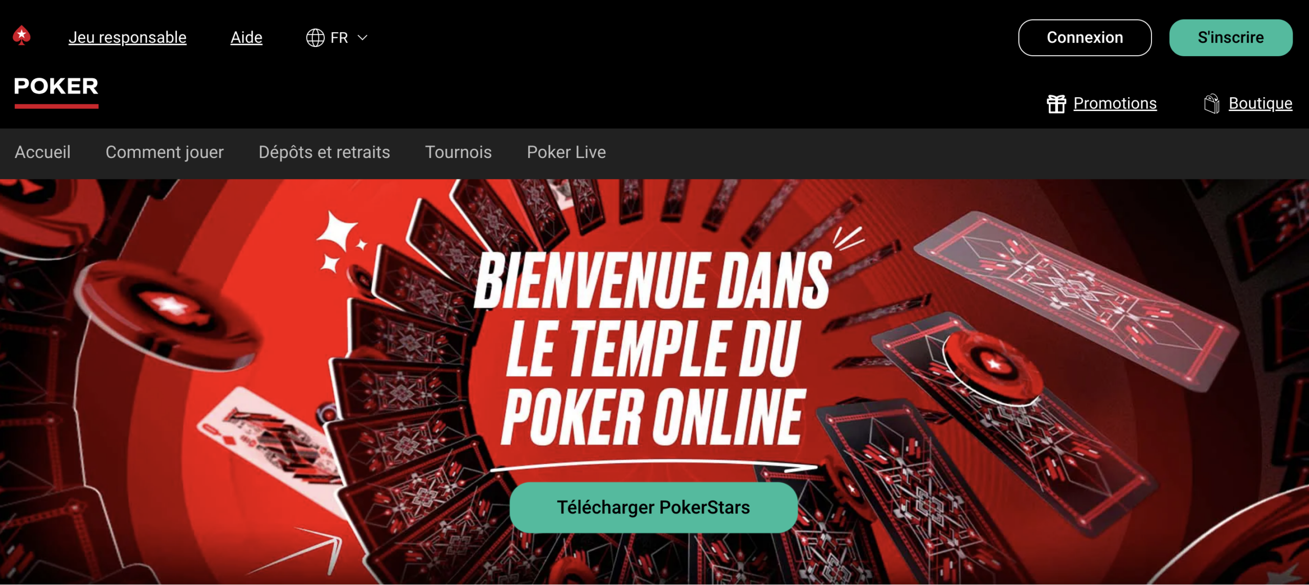 Pokerstars casino Belgique