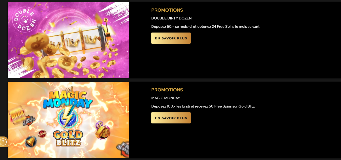 Gamrfirst casino promotions