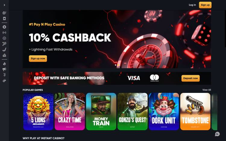 instant casino directe uitbetaling casino