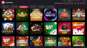 CoinPoker online blackjack casino