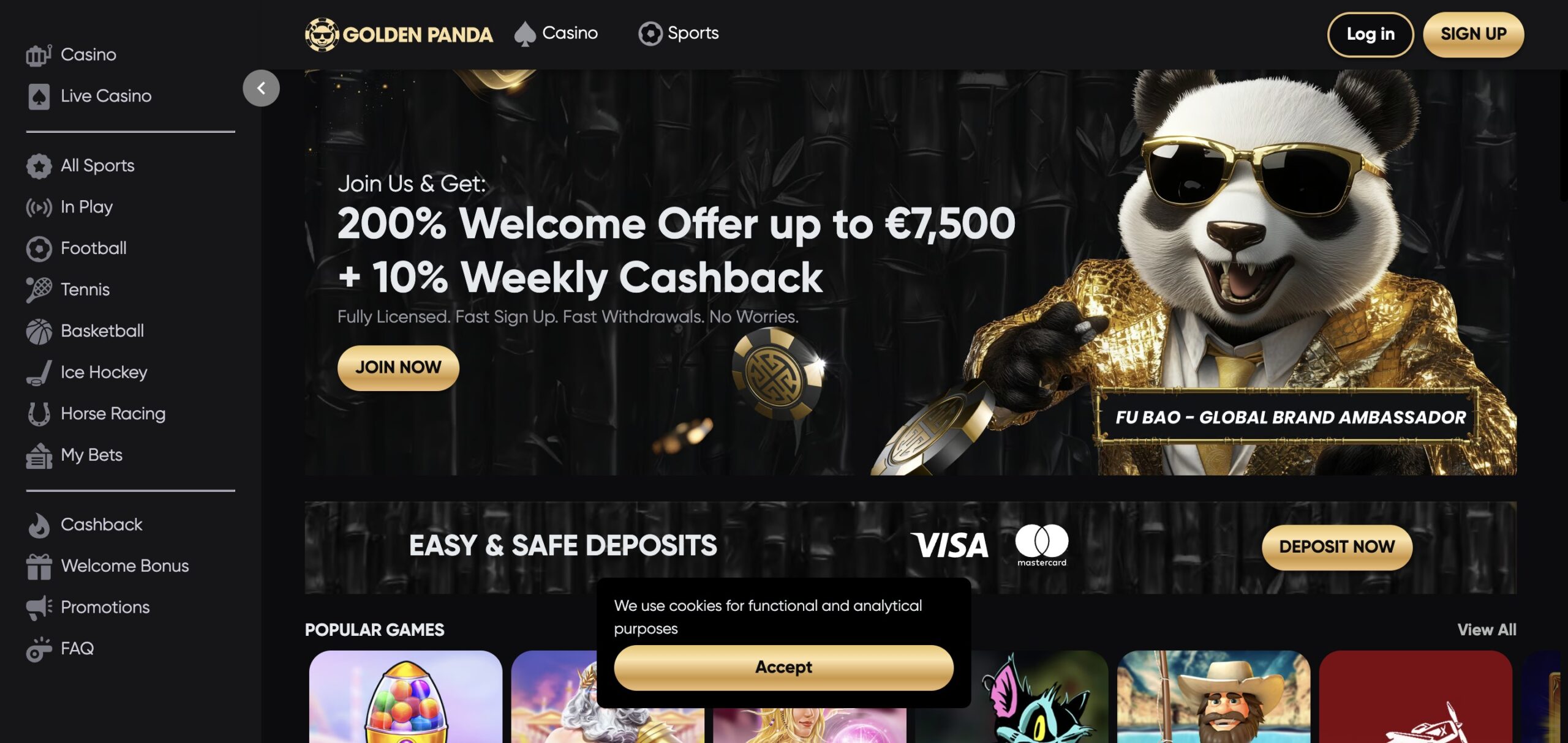 Golden Panda iDEAL casino