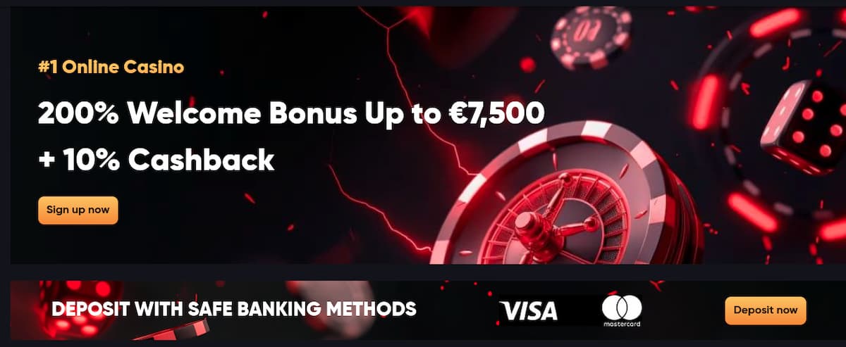 Bästa utländska casino med cashback