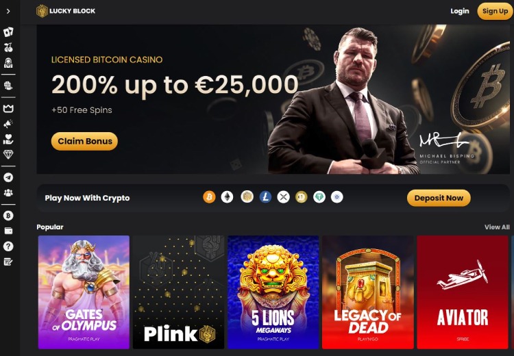 Lucky Block, nieuwe online casino